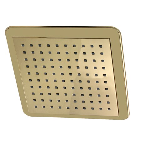 Showerscape K251A2 9-5/8-Inch Square Rainfall Shower Head, Polished Brass K251A2